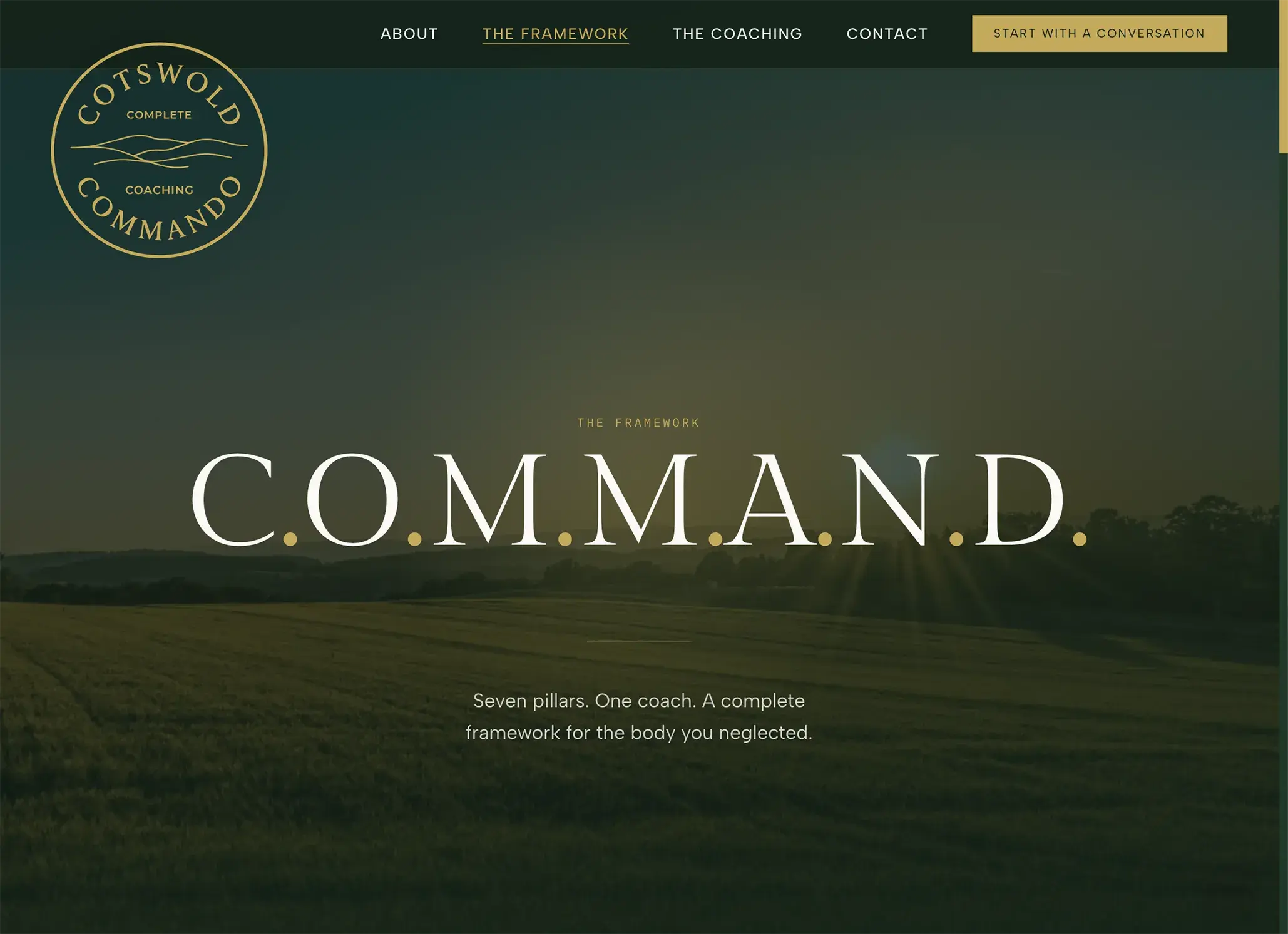 The Cotswold Commando framework page